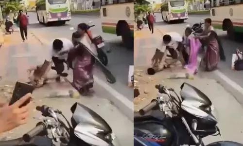 నల్లగొండలో ఆర్ టిసి డ్రైవర్ పై దాడి.... ఖండించిన పొన్నం... వీడియో వైరల్
