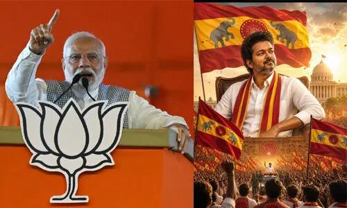 బెంగాల్ లో బిజెపి హవా.... తమిళనాడులో టివికె@101