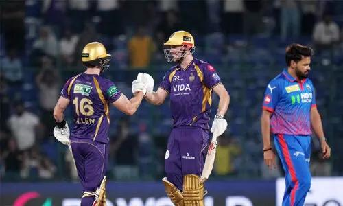 ఢిల్లీకి కోల్‌కతా షాక్
