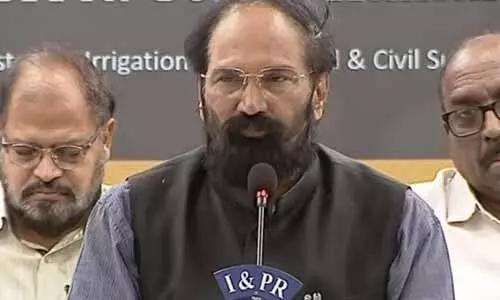 తెలంగాణ రైతుల కోసం ఇరిగేషన్ ప్రాజెక్టులు బిఆర్ఎస్ కట్టలేదు: ఉత్తమ్
