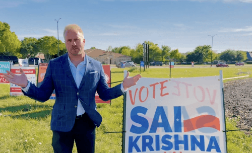 MAGA influencer reacts to Indian children dancing in Texas grocery store