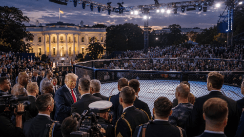 Trump marks birthday with Iran deal, UFC