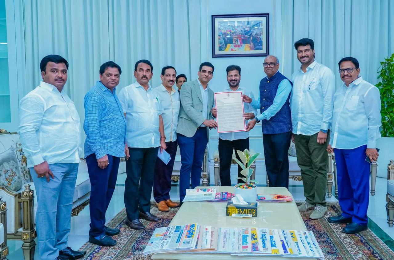 ATA Representatives Meet CM Revanth Reddy