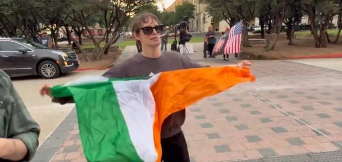 Indian Flag Tearing Incident Sparks Outrage in Texas, Frisco