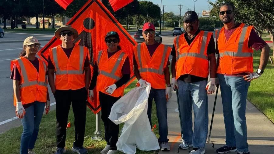 TPAD Successfully Hosts Adopt-A-Highway Community Service Event on Preston Road