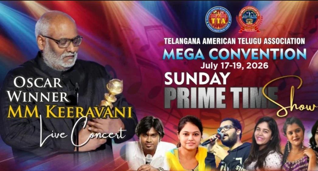 Excitement Builds for TTA Mega Convention 2026; M.M. Keeravani Live in Concert