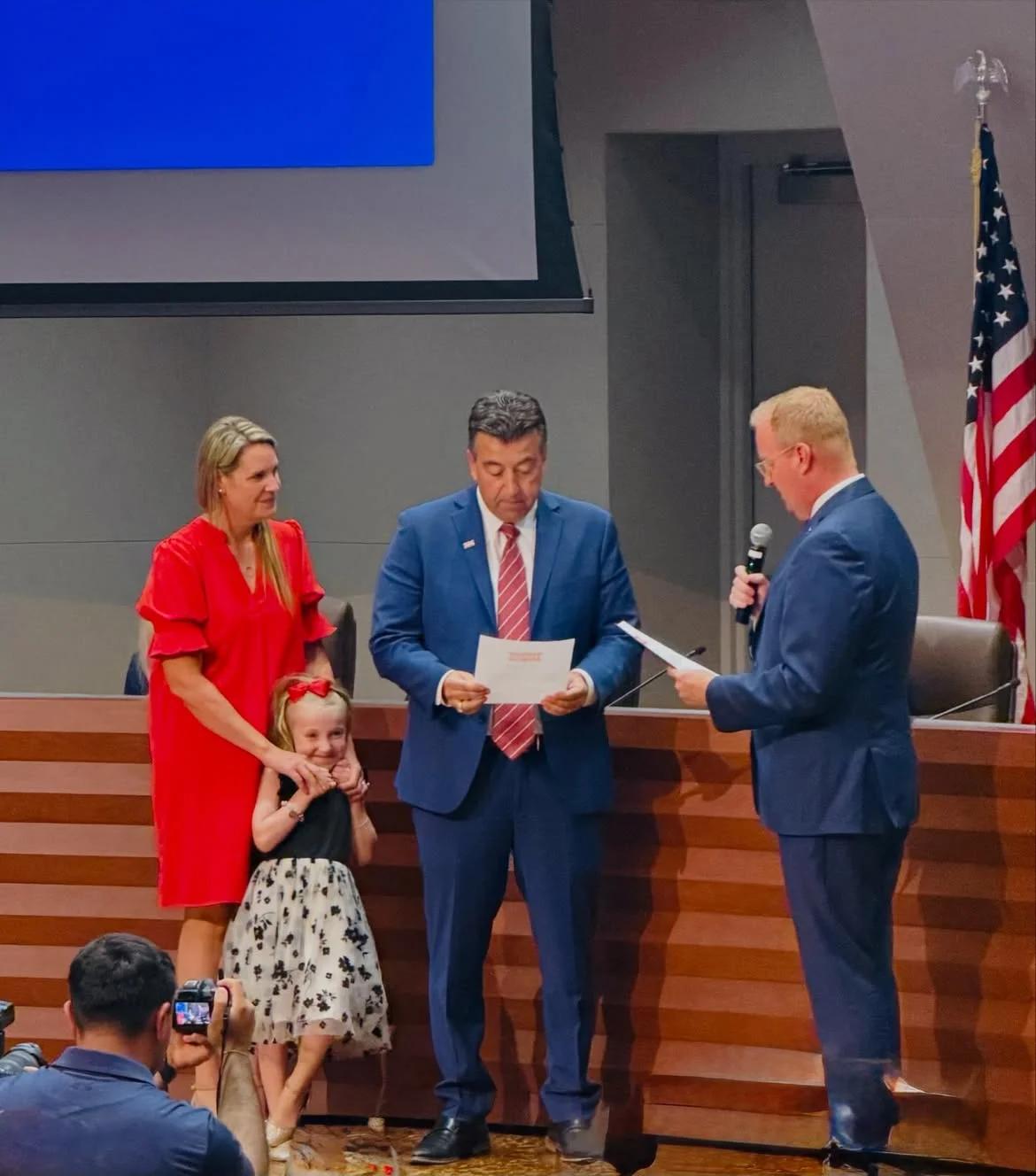 Frisco Mayor Mark Hill Delivers First Message After Taking Oath of Office