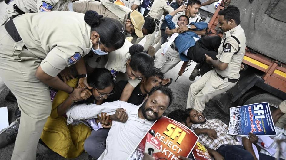 SFI Demands Withdrawal of GO 97, Opposes Merger of Polytechnics With Young India Skill University