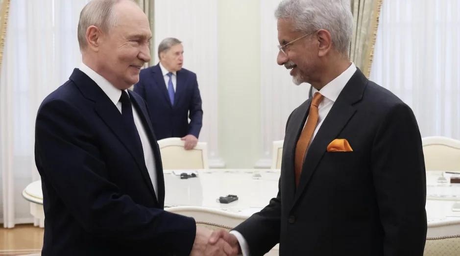 Jaishankar Meets Russian President Putin, Discusses Bilateral Ties and Global Developments