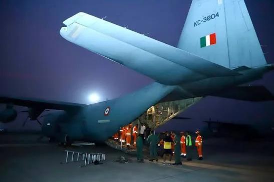 India Sends 37.5 Tonnes of Relief Material to Nepal