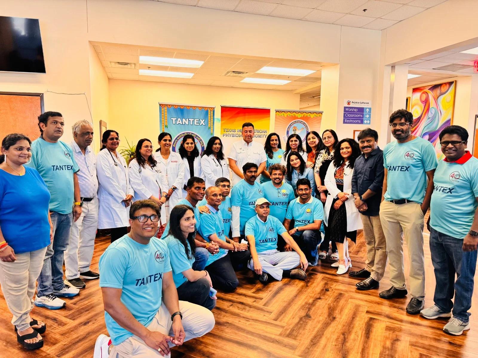 Sukhibhava–TANTEX Free Health Camp Receives Overwhelming Response in Frisco!
