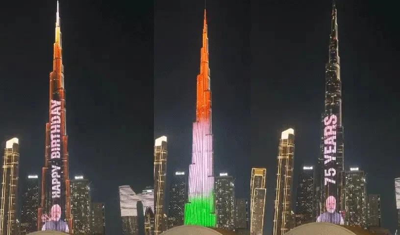 Burj Khalifa Lights Up for PM Modi’s 76th Birthday; India-UAE Ties in Focus