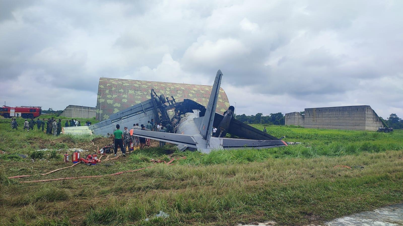 Indian Air Force's AN-32 Transport Aircraft Crashes In Assam's Jorhat