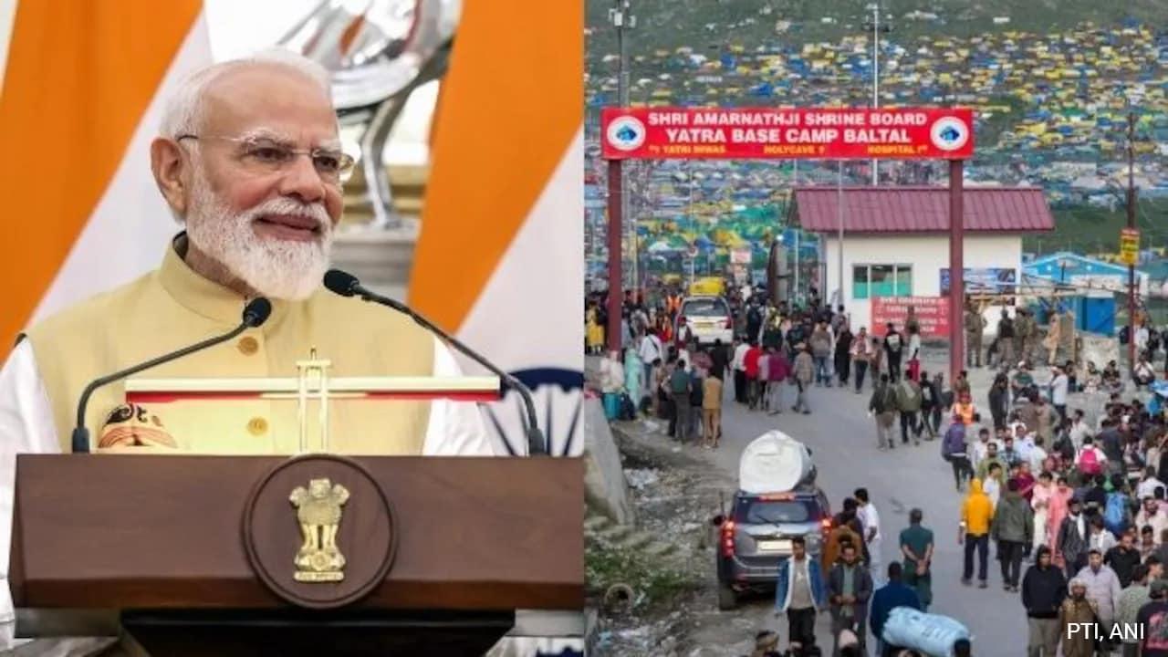 'Nation First, Keep Yatra Clean': PM Modi's Letter To Amarnath Pilgrims