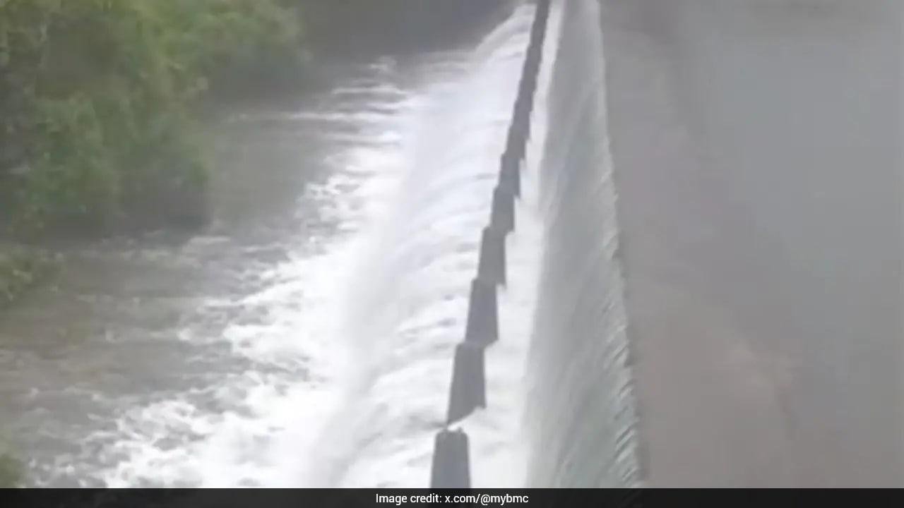 Mumbai's Smallest Water-Supply Lake Tulsi Begins Overflowing After Heavy Rain