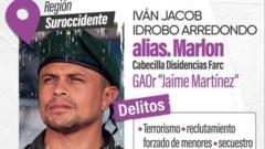 Colombia offers record $1.4m-reward for rebel it blames for deadly bomb attack