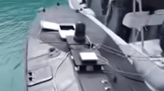 Greece examines mystery naval drone found in Ionian Sea