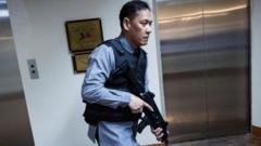 Philippine Senate in lockdown after gunshots fired