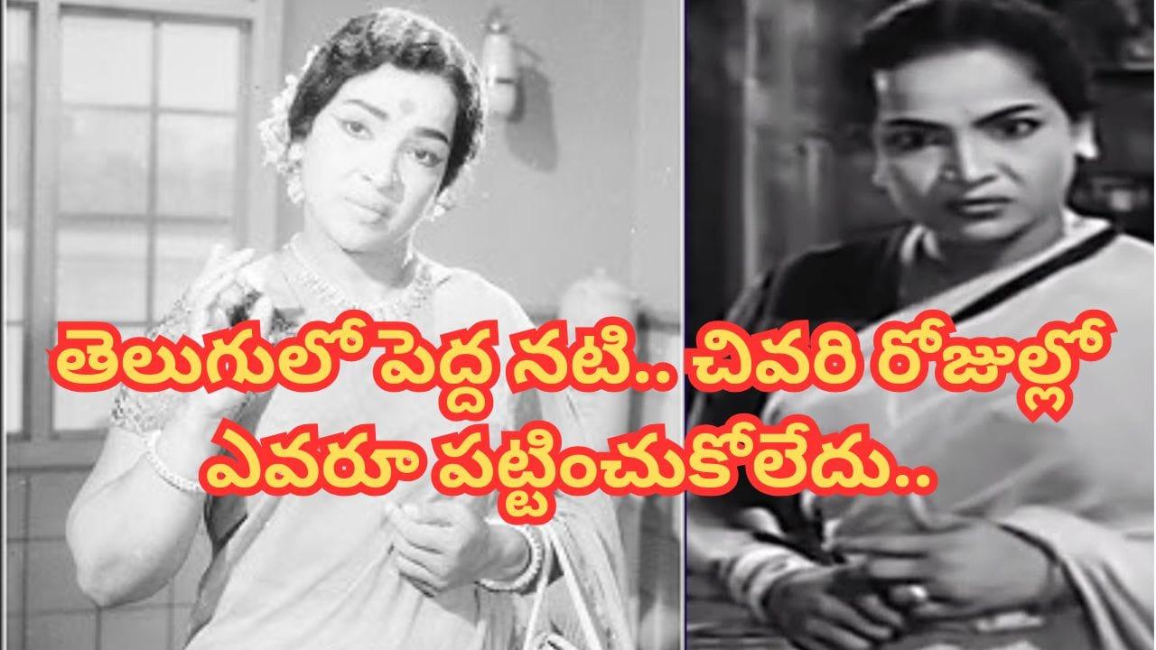 200 సినిమాల్లో గయ్యాళి పాత్రలు.. తెరపై కడుపుబ్బా నవ్వించిన ఛాయా దేవి.. చావు బతుకుల మధ్య అనాథగా..