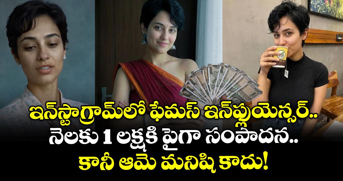 ఇన్స్టాగ్రామ్లో ఫేమస్ ఇన్ఫ్లుయెన్సర్.. నెలకు 1 లక్షకి పైగా సంపాదన.. కానీ ఆమె మనిషి కాదు!