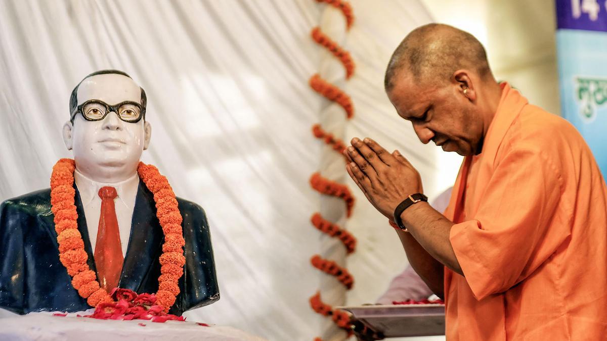 Top U.P. Leaders paid tribute to B.R. Ambedkar on birth anniversary