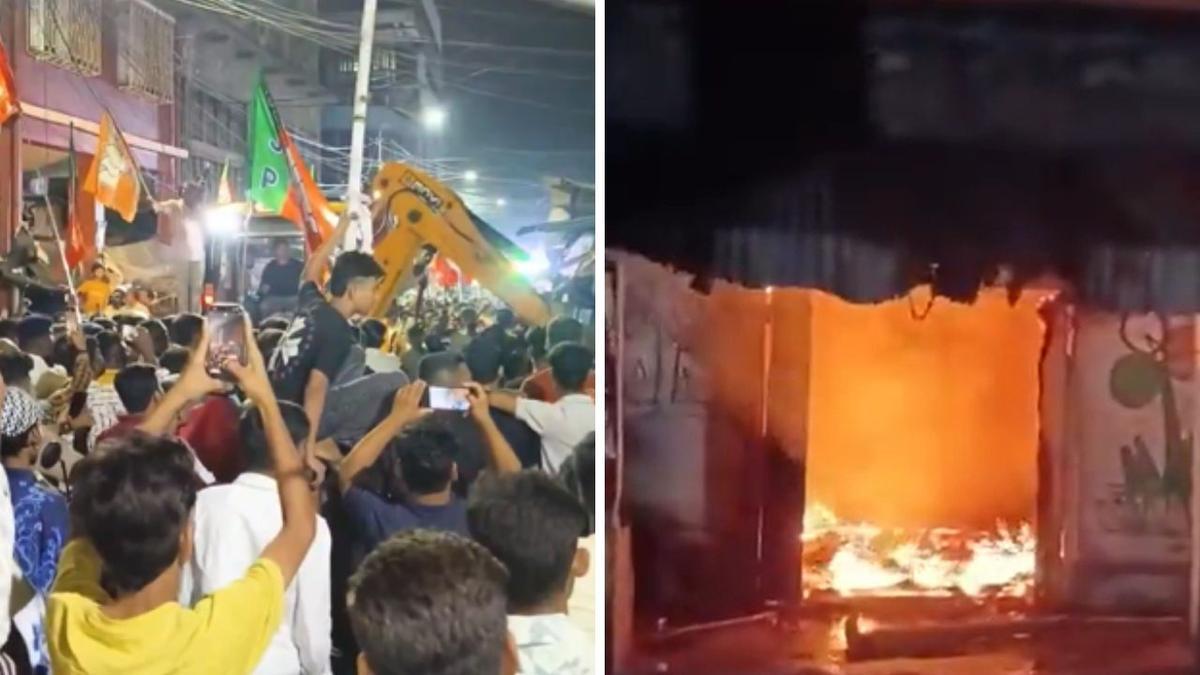 Tensions escalate as bulldozer razes structures in Kolkata’s iconic New Market