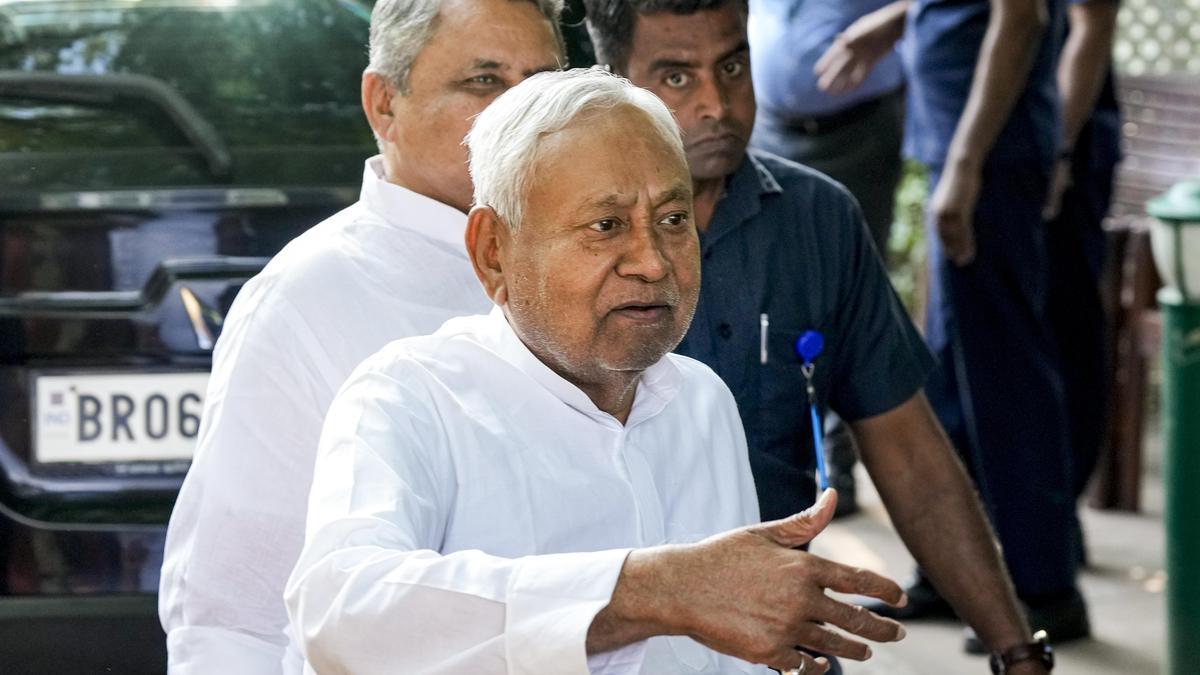 Nitish leaves for Delhi, may resign as Bihar CM after taking oath as Rajya Sabha member