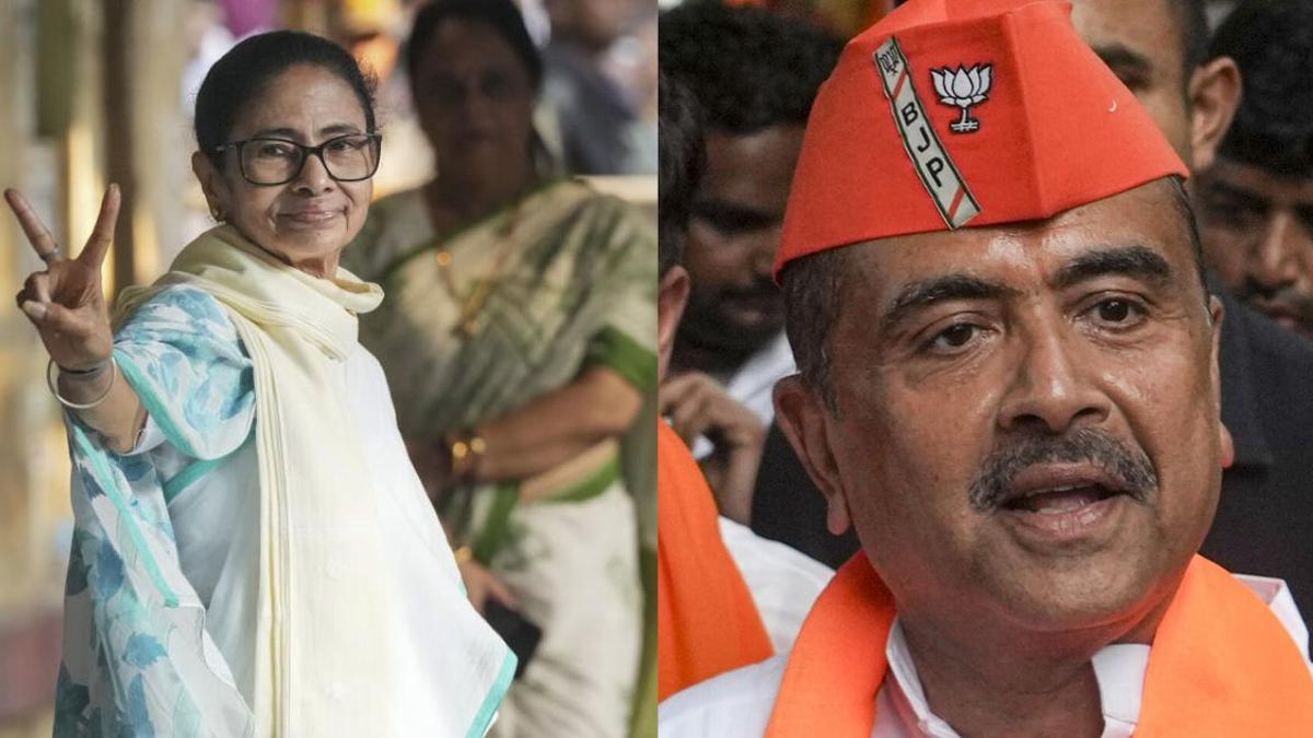 It’s a neck-and-neck race between Suvendu Adhikari and Mamata Banerjee in Bhabanipur