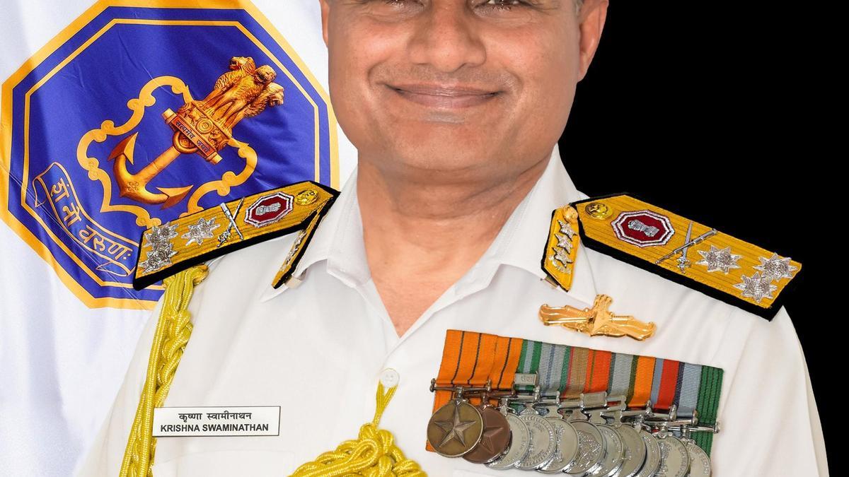Government appoints Vice Admiral Krishna Swaminathan as next Chief of Naval Staff
