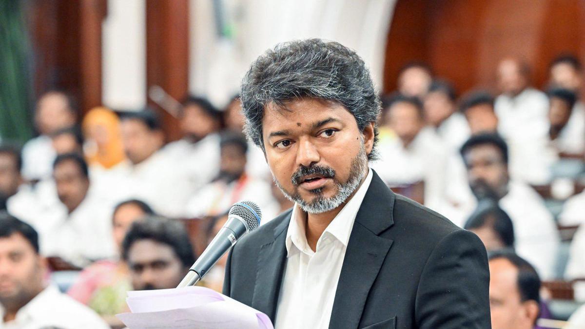 All parties’ opinions to be treated equally: T.N. CM Vijay during maiden Assembly speech