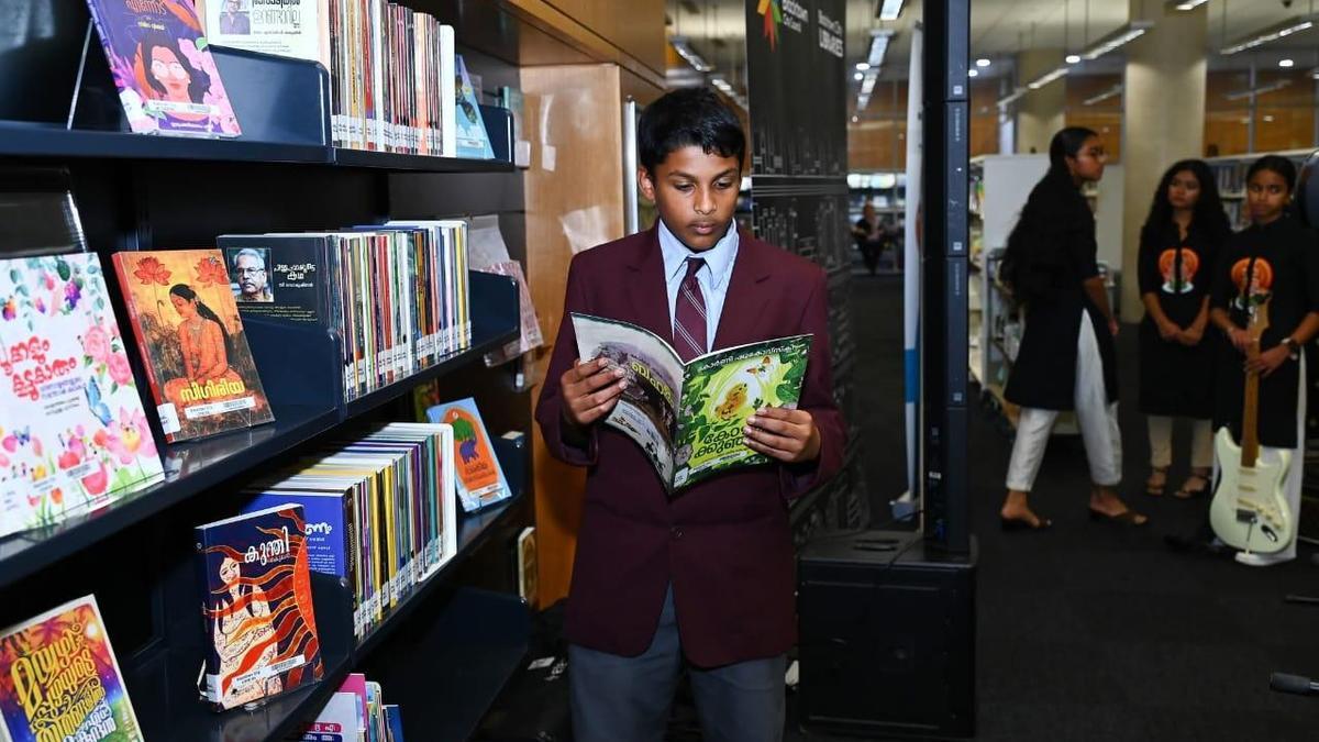Malayalam gets a cosy space in Australian public library