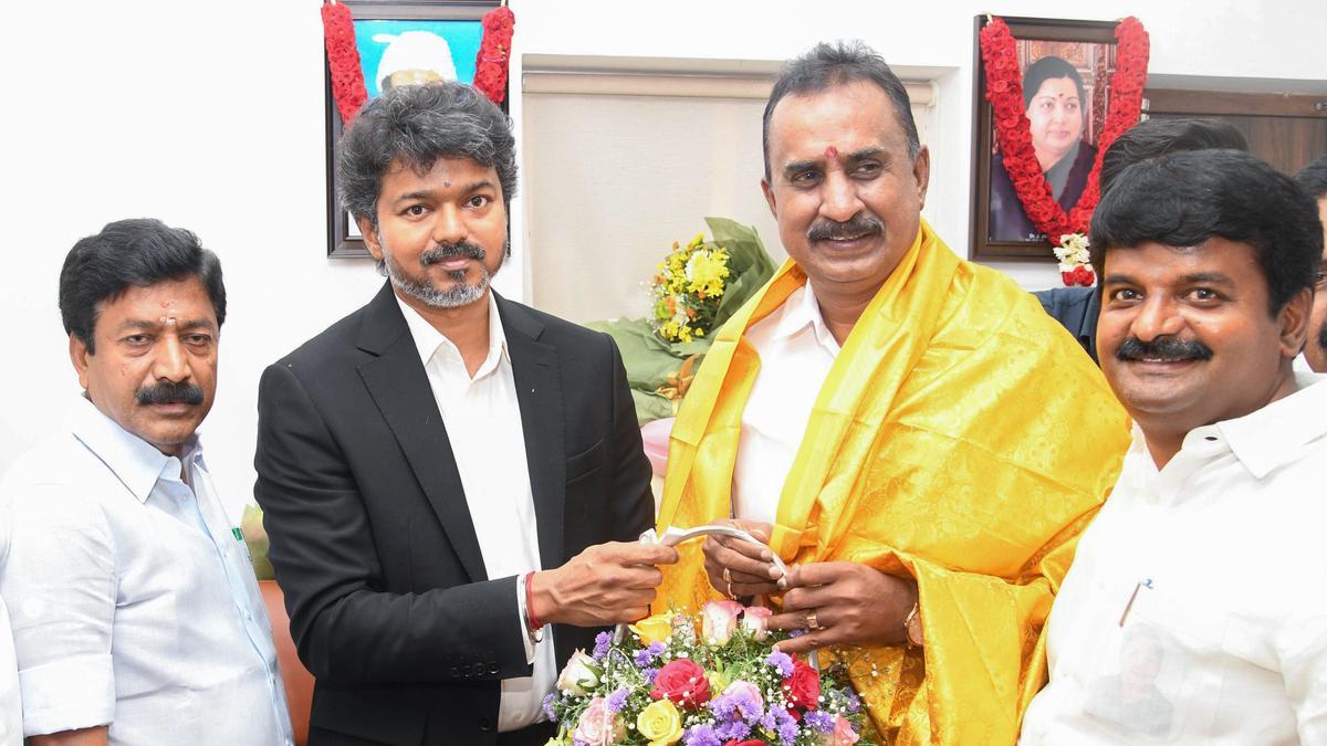 AIADMK rebel MLAs to back TVK in Tamil Nadu floor test