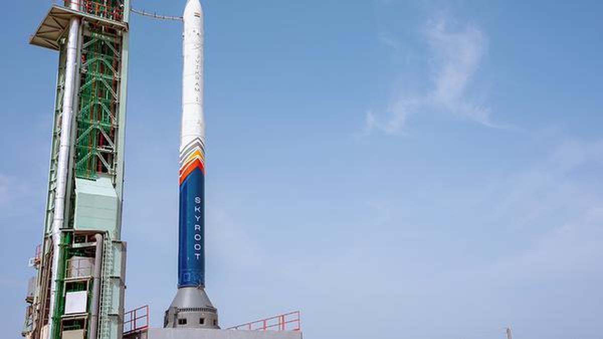 Vikram-1, India’s first privately developed orbital-class rocket lifts off from Sriharikota