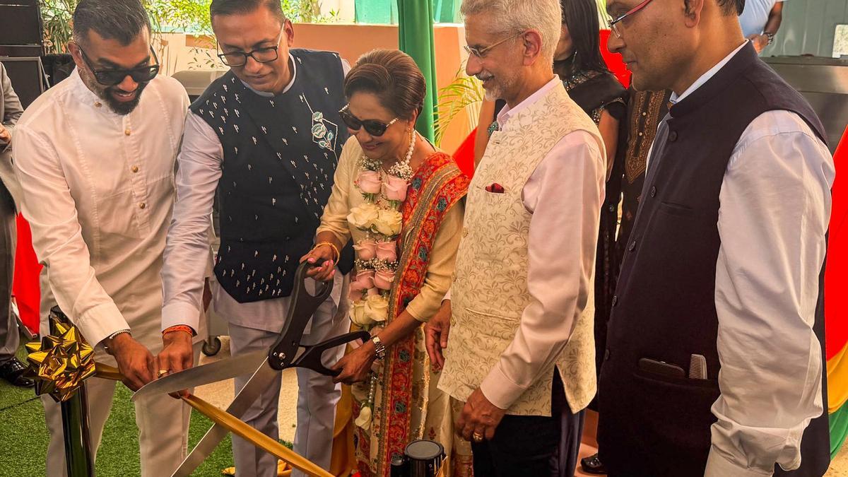 EAM Jaishankar hands over India-assisted agro-processing facility in South Trinidad