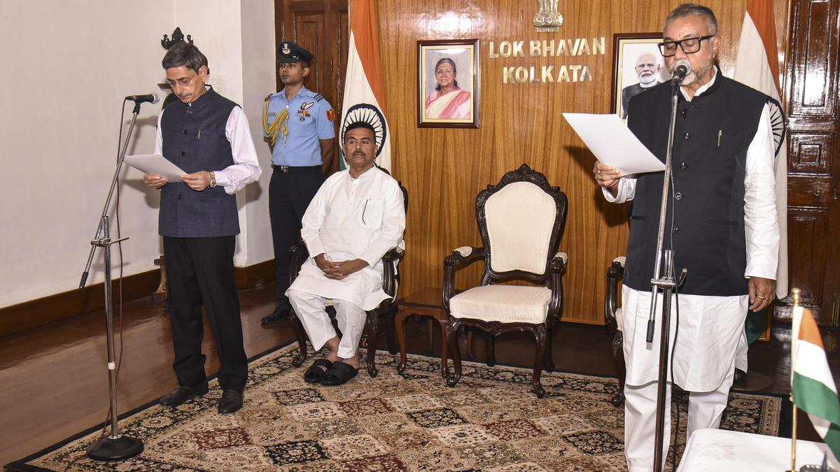 BJP MLA Tapas Roy sworn in as Pro-tem Speaker of West Bengal Assembly