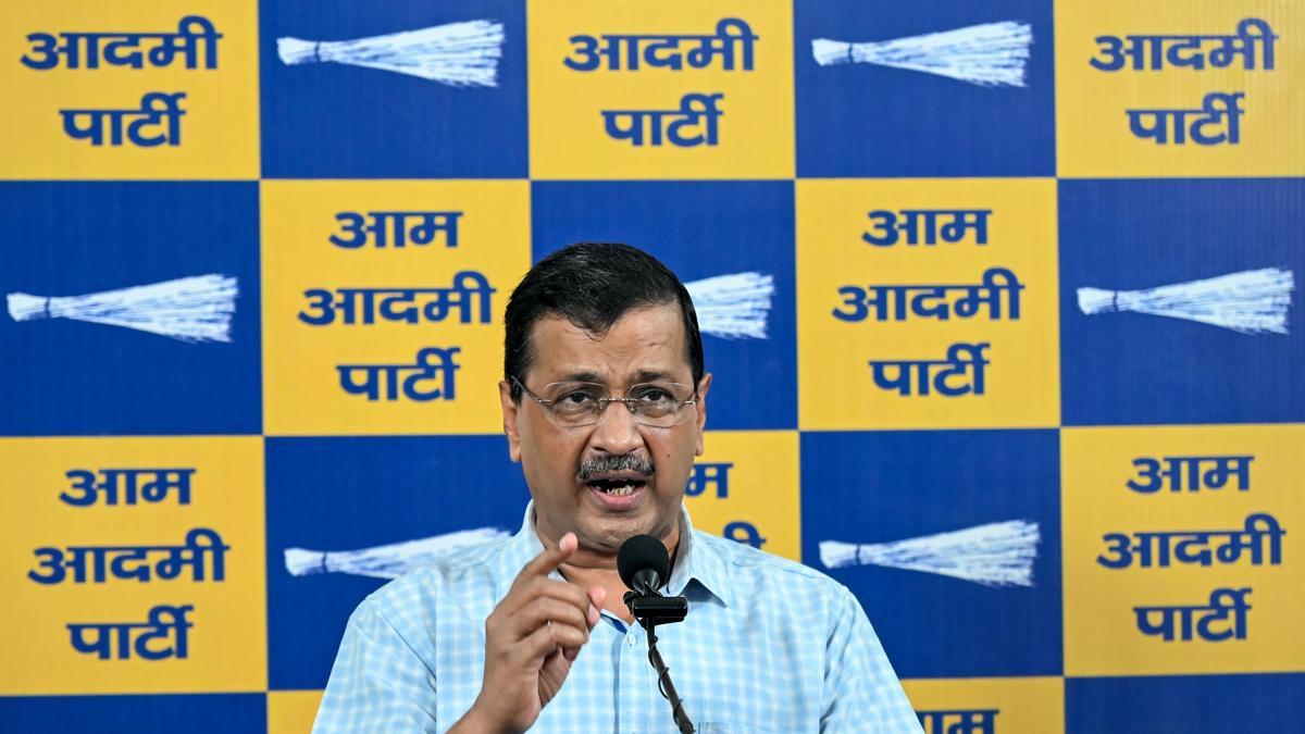 Kejriwal slams PM Modi over ED raids in Punjab