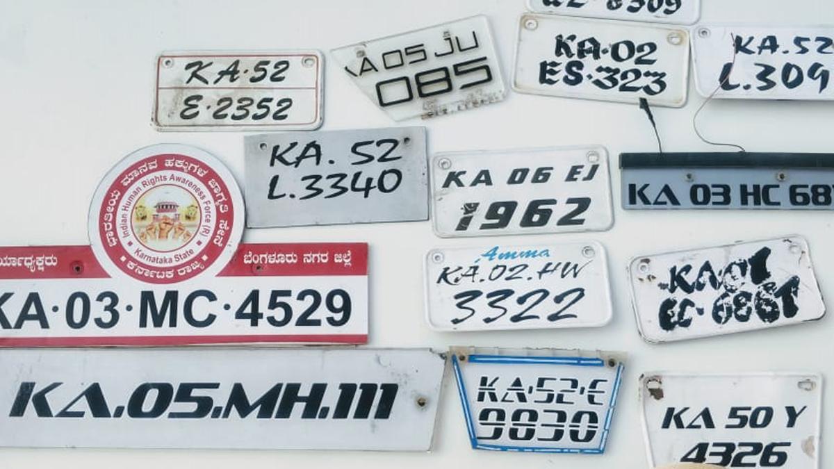Man Arrested in Sangareddy for Using Fake Number Plate to Evade Traffic Challans