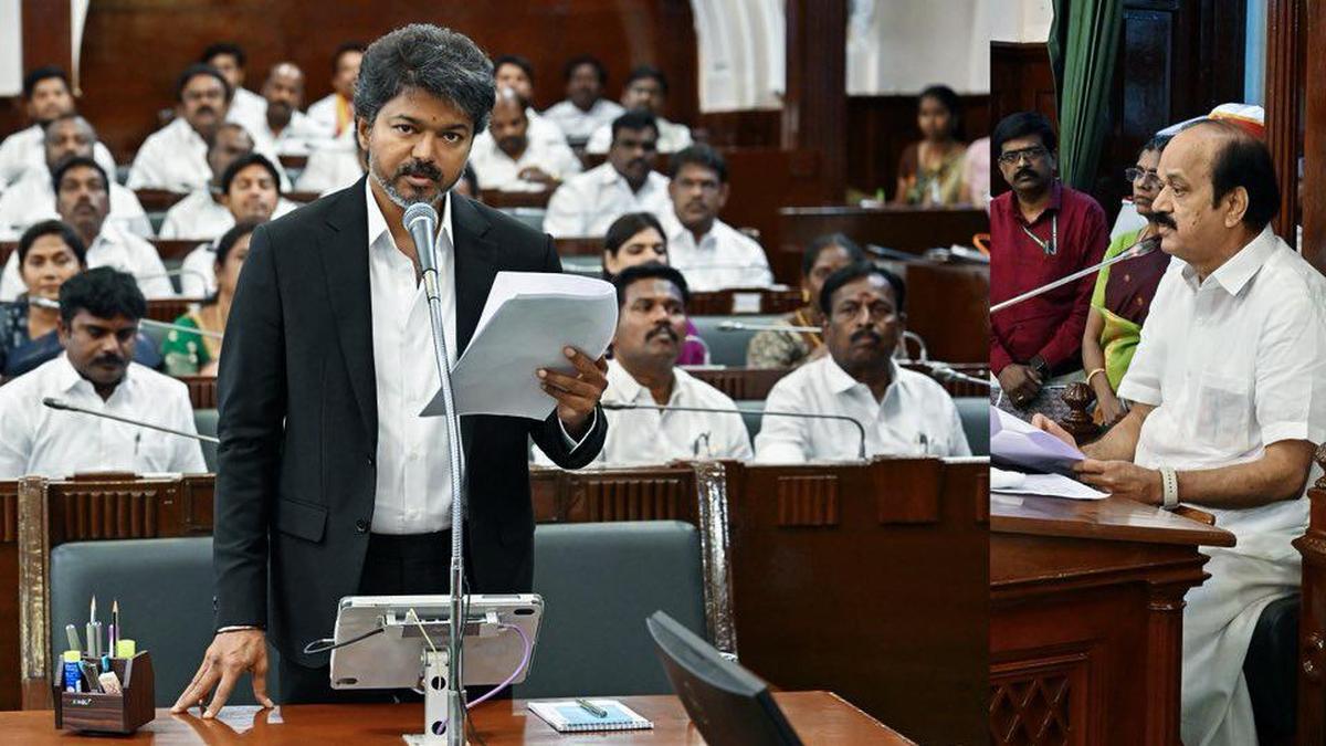 Tamil Nadu CM Joseph Vijay wins floor test in Assembly comfortably with 144 votes after AIADMK split