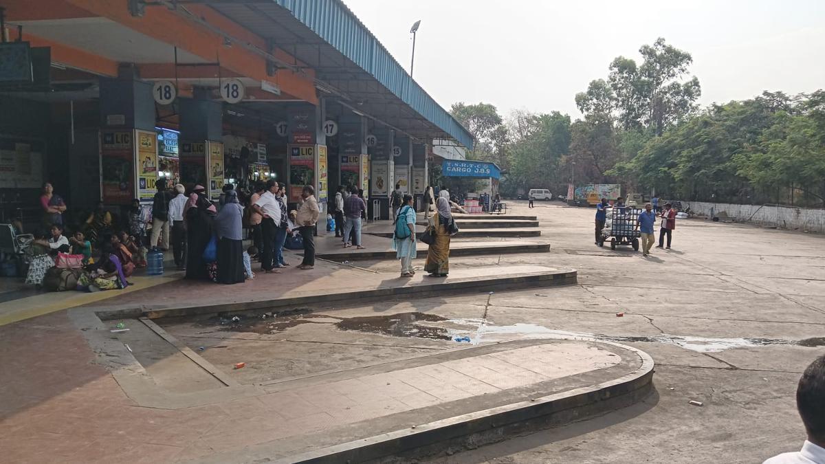 Telangana RTC bus services disrupted as staffers begin strike on April 22; 65 lakh people opt public transport everyday