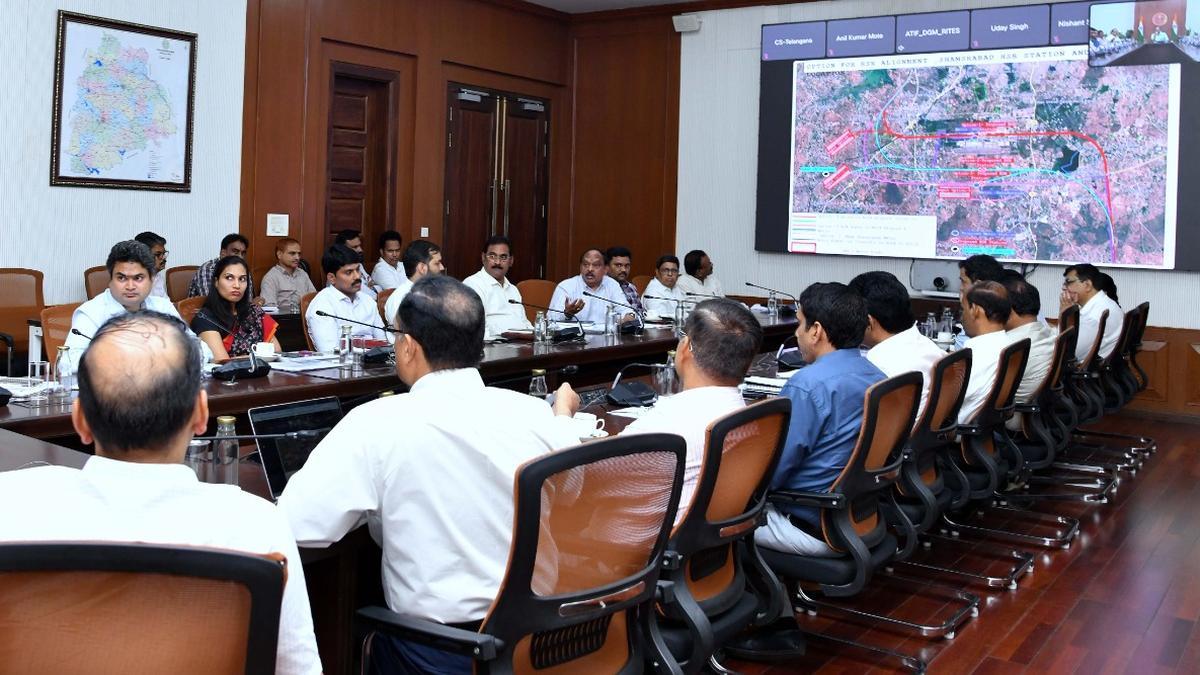 CS wants officials to speed up process for high-speed rail corridors; Railways urge govt to acquire land for rail depots
