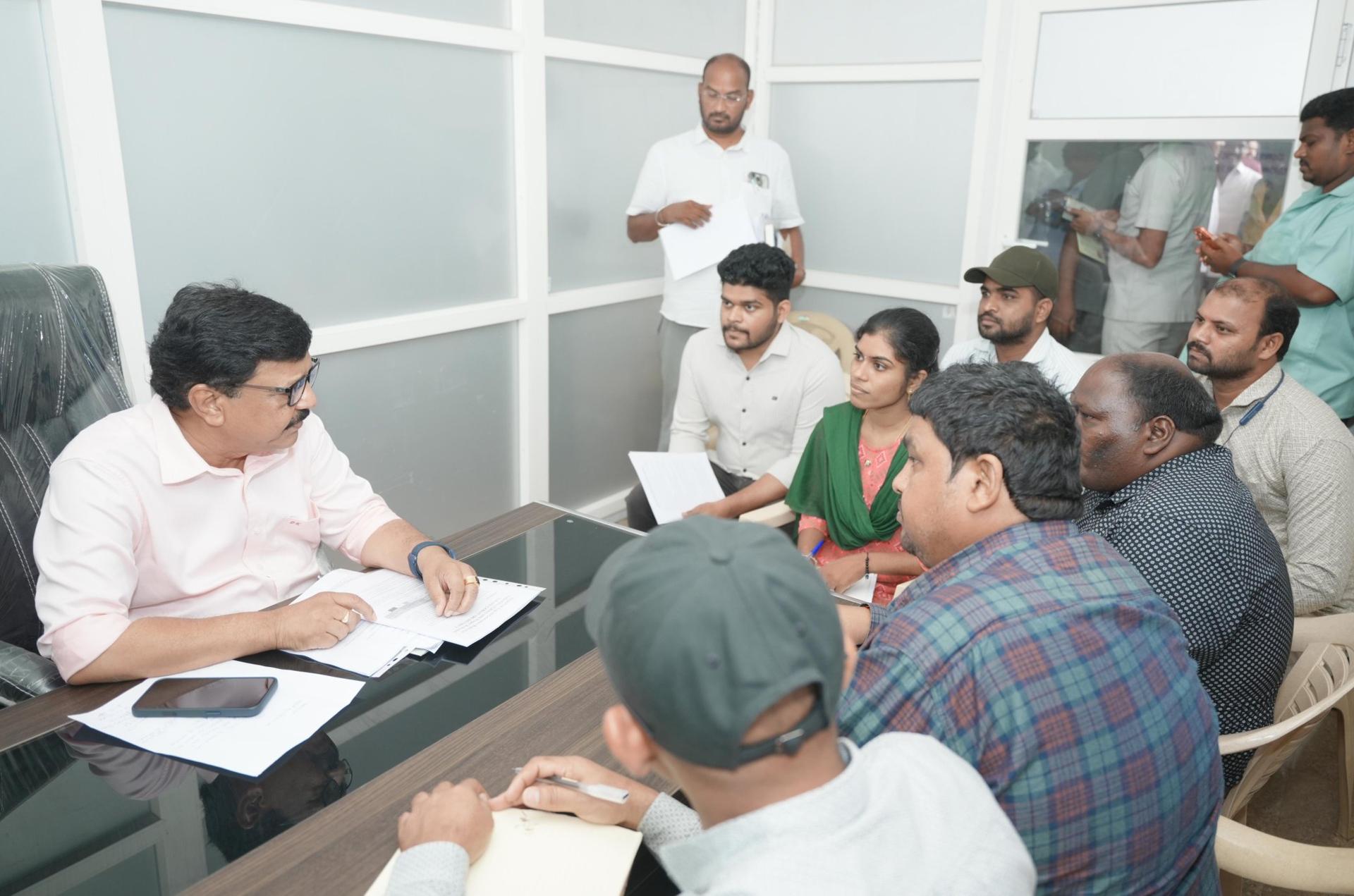 Police Search for Missing TD Leader Manikanta