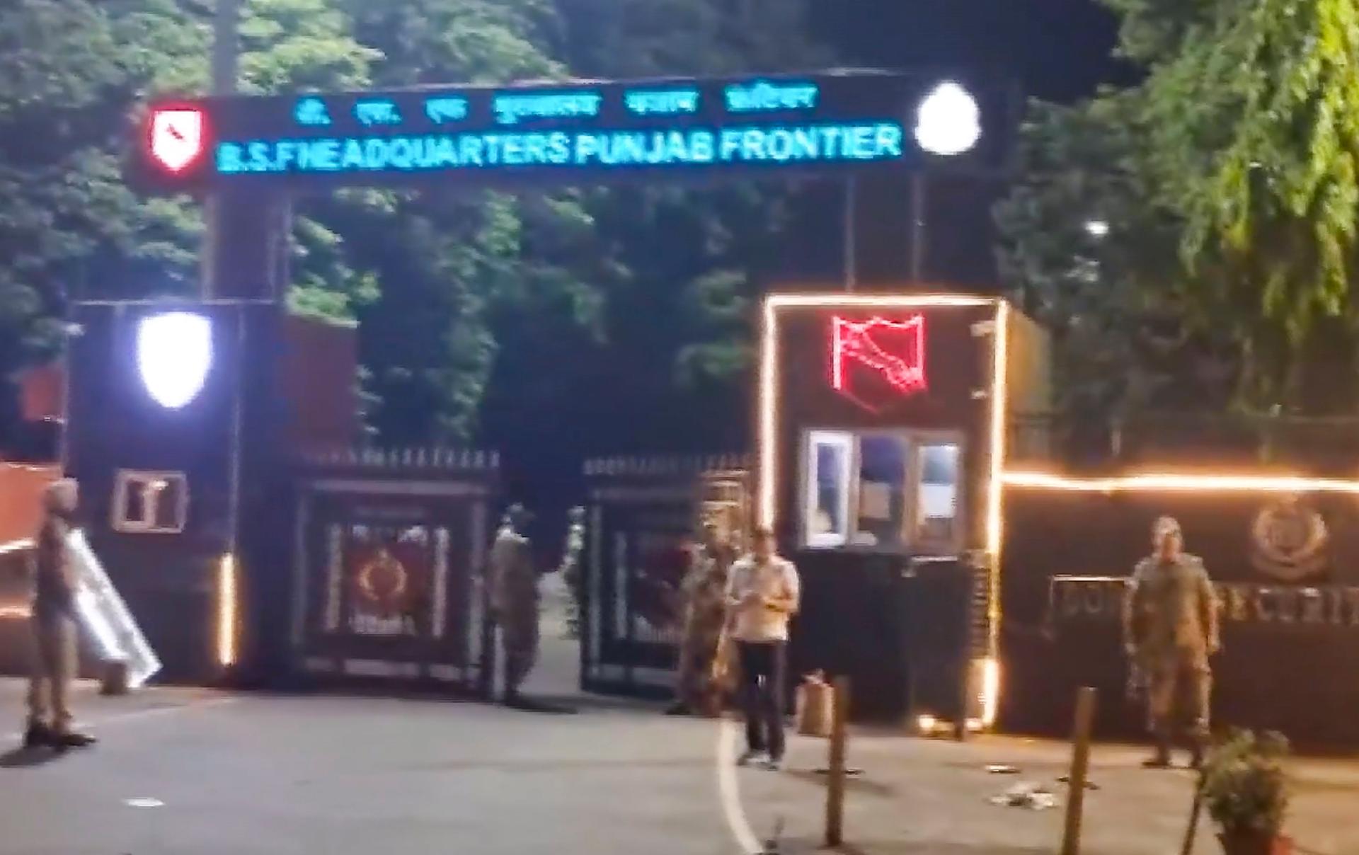 Blast Outside BSF Headquarters in Jalandhar, Scooter Catches Fire