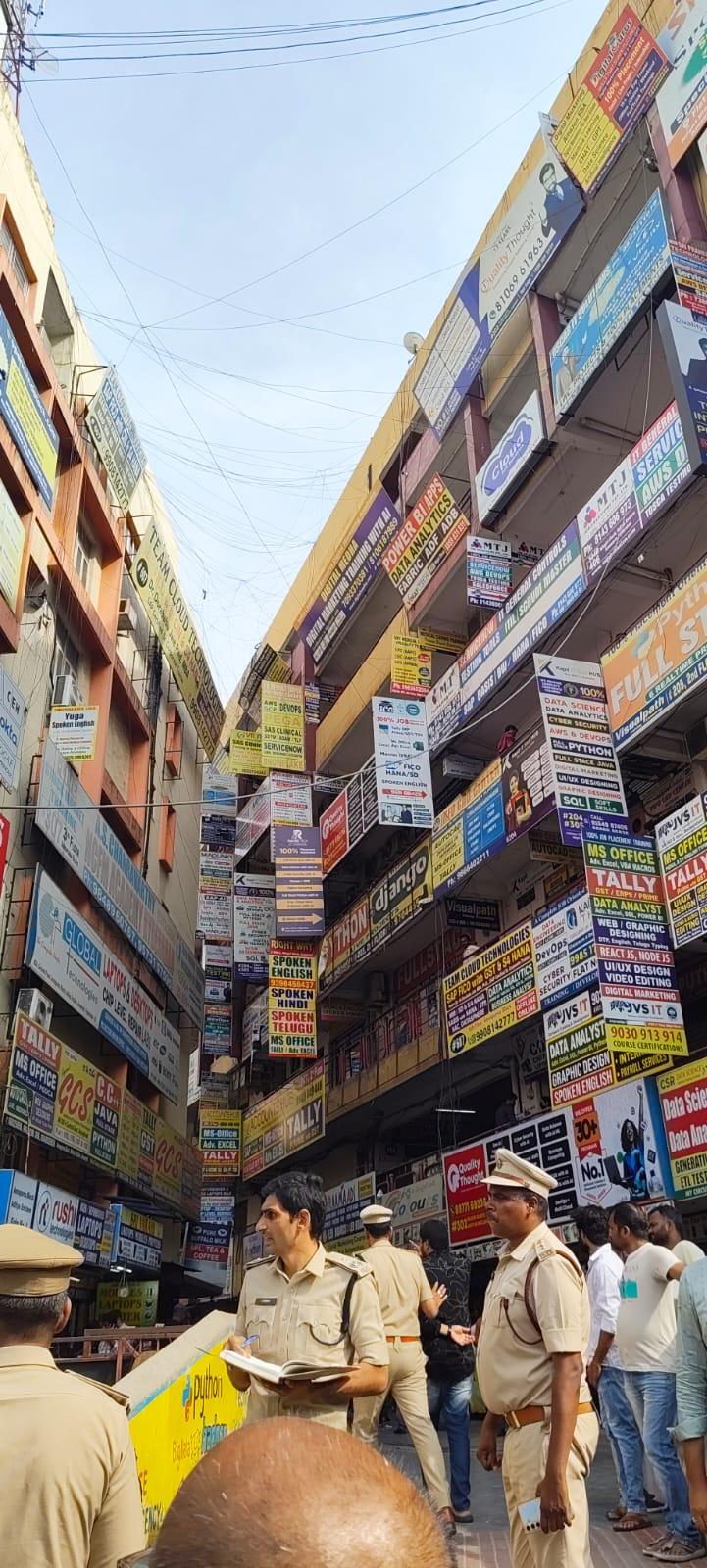 Firefighting Equipment at Aditya Enclave in Ameerpet Not in Working Condition