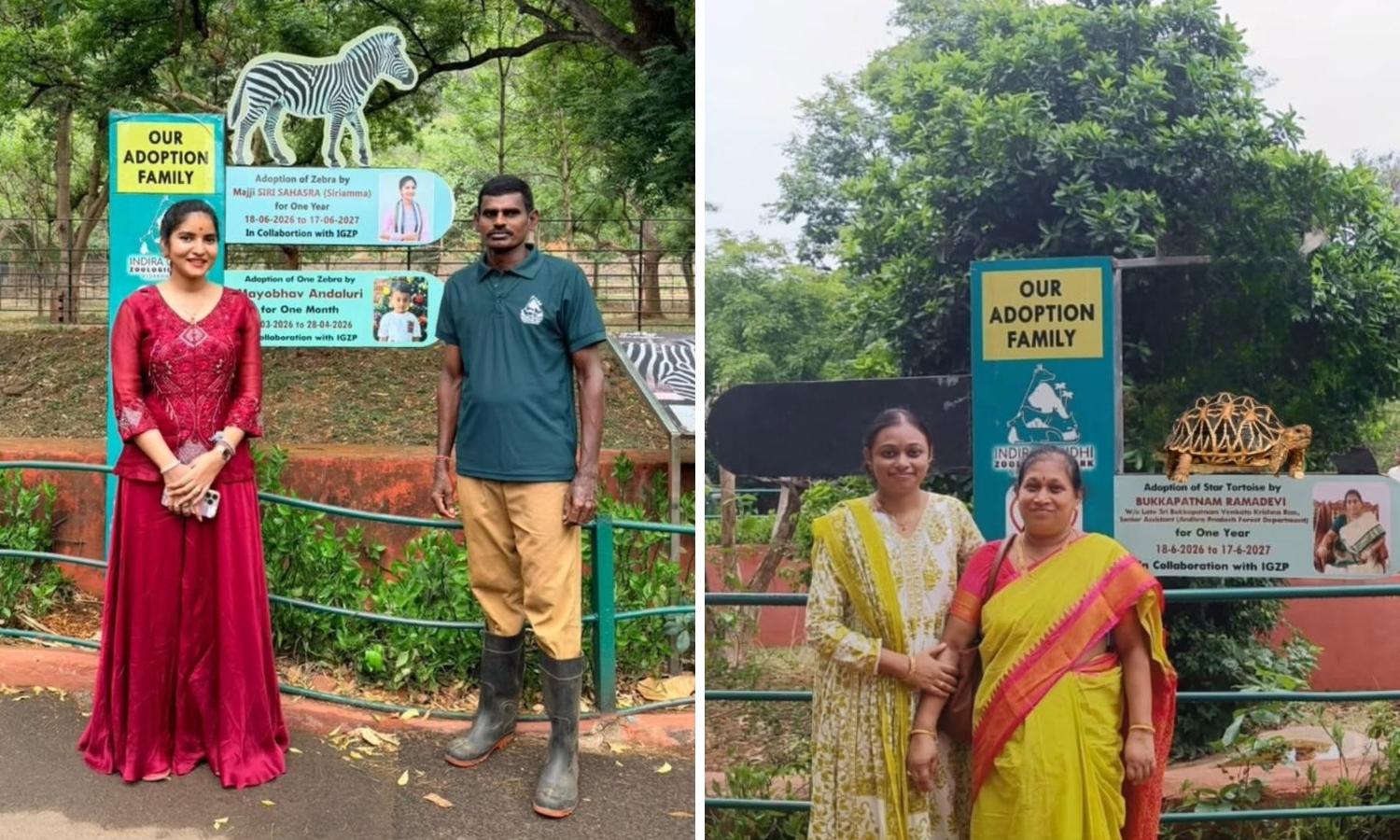 Two Animals Adopted Under IGZP’s Programme