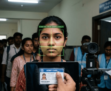Facial Recognition Tied To Exam Eligibility