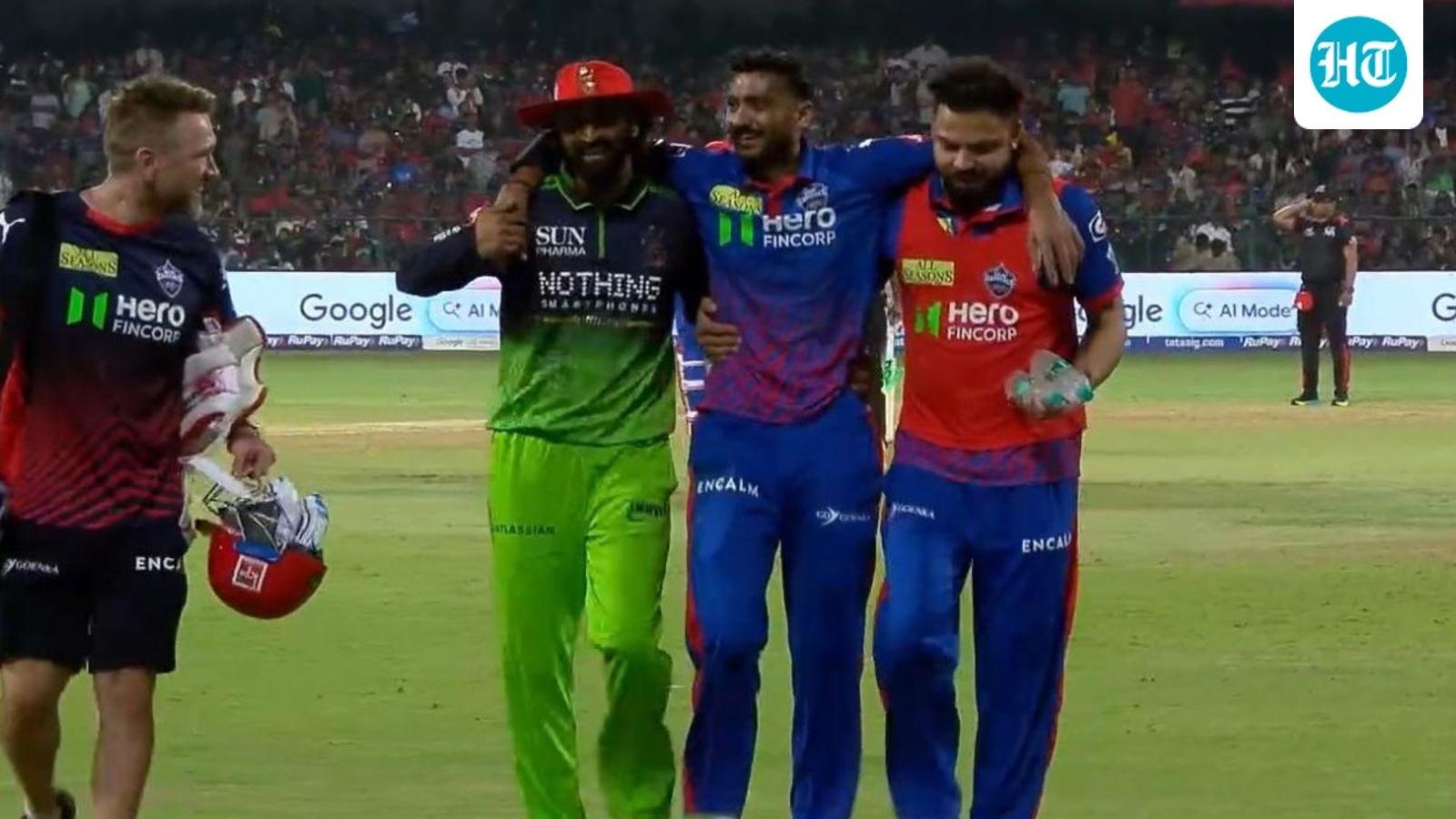 Krunal Pandya’s kind act for injured Axar Patel earns RCB fairplay praise in bitter home defeat to DC