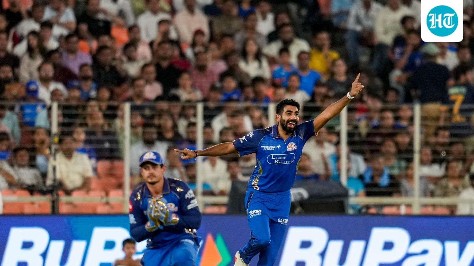 Jasprit Bumrah's INR 26 lakh ball: First wicket of IPL 2026 ends 325-day wait in MI's big win over GT