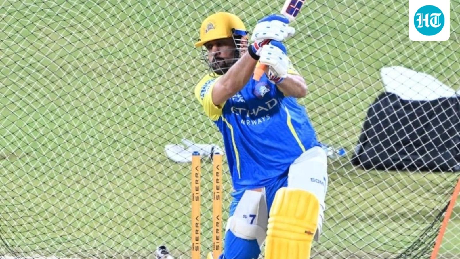 MS Dhoni is back and batting freely in the nets; CSK still keep final return call under wraps