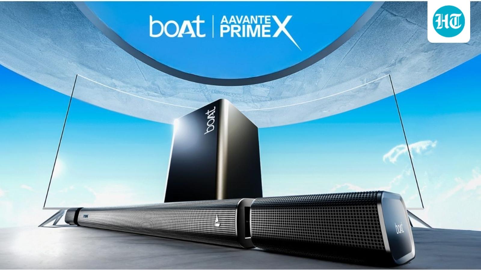 boAt Aavante Prime X soundbar launched in India with 7.1.4 channel Dolby Atmos support - Details