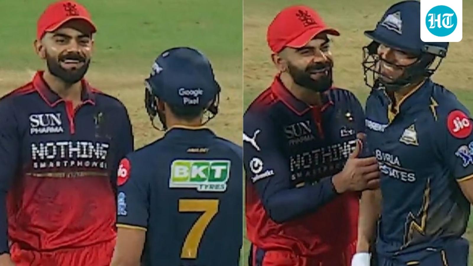 Virat Kohli teases Shubman Gill in hilarious on-field exchange, leaves GT captain in splits in light-hearted moment
